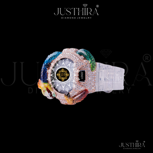 Reloj de Lujo G-Shock con Incrustaciones de Diamantes Moissanite VVS Premium, Acabado de Primera Calidad, para Regalo de Boda o Compromiso, Unisex - Product Image 1