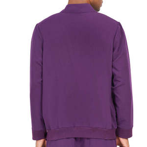 Blouse médicale violette zippée, uniforme d'hôpital, doublure polaire, vêtements de travail pour infirmières, pour clinique - Product Image 3
