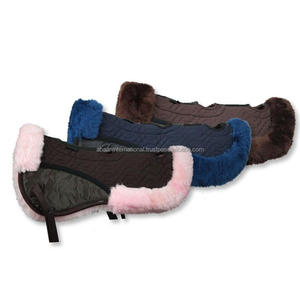 Equipo de montar a caballo de 1 pulgada de espesor, almohadilla de silla de caballo de fieltro de lana occidental prensada para caballos, fabricante en la India - Product Image 1