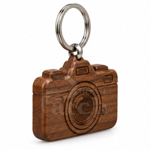 Custom Wood Keychain Wooden Key Ring Personalized Natural Style For Corporate <b>Gifts</b> Events Party Favors <b>Bags</b> And Accessories - Product Image 4