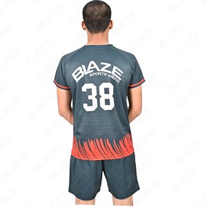 ชุดฟุตบอลพิมพ์ลายตามสั่ง - ชุดเสื้อและกางเกงฟุตบอลแบบซับลิเมชั่นเต็มตัว แห้งเร็ว ชุดทีม ผลิตโดยผู้ผลิต OEM ขายส่ง - Product Image 3