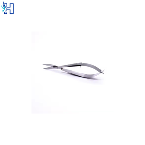Premium Sharp Spring Nail <b>Scissors</b> Stainless Steel Curved Blade Precision Cuticle Trimming Tool Steel Handle Custom Logo - Product Image 5