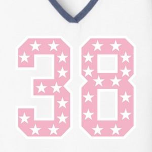T-shirt graphique à col en V pour femme, en coton doux, à manches courtes, décontracté, pour les jours de match, vêtements de mode, tenue de tous les jours - Product Image 5