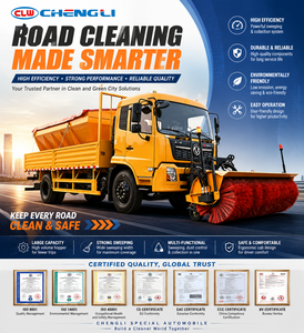 รถบรรทุกกำจัดหิมะ Dongfeng 8CBM 230 แรงม้า ยูโร 6 พร้อมระบบกระจายสารเคมีปรับได้ สำหรับการบำรุงรักษาถนนในฤดูหนาว มีขาย - Product Image 1