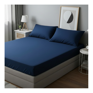 Fabricant de confiance vendant un ensemble de draps en polyester de qualité supérieure, 80 GSM, 4 pièces, à un prix de marché réduit - Product Image 1