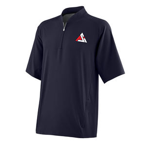 Chaquetas deportivas de béisbol con cremallera frontal completa y manga corta, repelentes al agua, para béisbol y sóftbol, para hombre. - Product Image 4