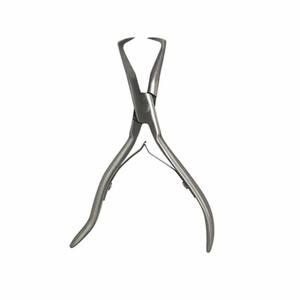 Pinza de Acero Inoxidable de 5.5 Pulgadas con Dos Ganchos para Extensiones de Cabello Malayo No Remy, Estilo Lacio Rizado, Ligera - Product Image 6