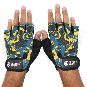 Non <b>Slip</b> <b>Half</b> Finger Weight Lifting Gloves with Adjustable Wrist Strap Breathable & Durable for Gym Use 2026 - Product Image 3
