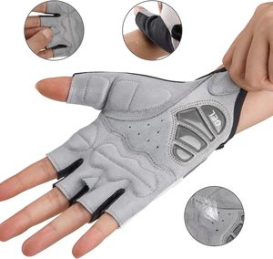 Guantes de Ciclismo para Hombre - Guantes de Bicicleta de Carretera/Montaña Antideslizantes con Amortiguación y Acolchado - Guantes de Ciclismo para Fitness - Product Image 4