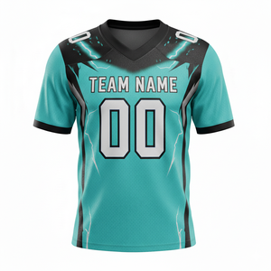 Camisetas de Fútbol Personalizadas para Adultos, Manga Corta, Transpirables, de Malla, de Secado Rápido, Antibacterianas, Opción de Talla Grande, Diseño Frontal - Product Image 3