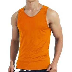 Camiseta sin mangas personalizada para hombre, cosida a mano, informal, ligera, antiarrugas, transpirable y cómoda para adultos. - Product Image 6