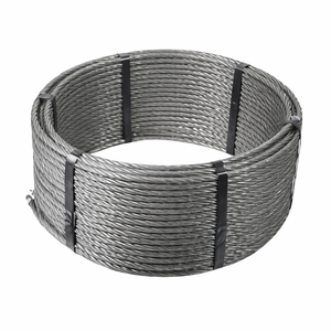 Cable de Acero para Elevación con Recubrimiento de PVC de 16 mm, Marca USHA MARTIN, Rollo de 20 m, Cable de Elevación Resistente para Grúas y Elevadores, Hecho en India - Product Image 1