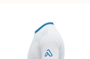 Camiseta Deportiva para Hombre, Azul y Blanca, con Estampado Personalizado - Product Image 1