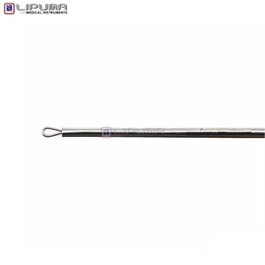 Cureta de oído con asa, instrumento ORL de 16 cm, herramienta quirúrgica de otología, instrumentos médicos profesionales para limpieza de oídos - Product Image 2