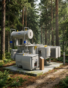 Transformador de Distribución Trifásico de 630 kVA 11kV Sumergido en Aceite, Bobina de Cobre Electrolítico de Alta Resistencia, 50Hz, Eléctrico para Subestaciones - Product Image 1