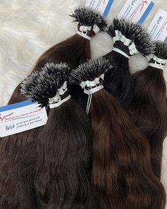 แฟลชเซลล์ ต่อผมนาโนทิป เนื้อผมหยักศกธรรมชาติ ใช้ผมแท้เวียดนาม 100% ปลายผมเต็ม - Product Image 2