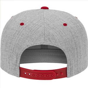 Casquette Snapback à visière plate personnalisée, vente en gros, casquette de baseball ajustable Hip Hop pour hommes et femmes - Product Image 2