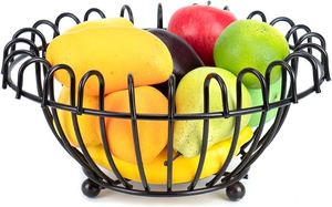 Cesta de Frutas Metálica con Gancho para Plátanos, Ideal para Cocina y Hogar, para Frutas y Verduras, Tamaño Personalizable - Product Image 2