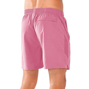 Shorts de jogging d'été pour hommes, couleur unie, respirants, avec cordon de serrage, shorts de sport personnalisés avec broderie pour la course à pied - Product Image 4