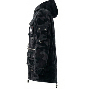 เสื้อแจ็คเก็ตสตรีทแวร์ลายพรางทหารสไตล์ยุทธวิธีสำหรับผู้ชาย มีกระเป๋าหลายช่อง แจ็คเก็ตบอมเบอร์แฟชั่นกลางแจ้ง MALUZA INDUSTRIES - Product Image 4