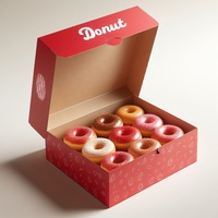 SweetSpot Sensation Box Boîtes d'emballage de beignets avec marque personnalisée pour les chocolats gastronomiques Truffes