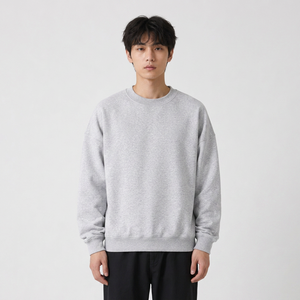 Sudadera extragrande personalizada al por mayor con etiqueta privada y bordado para marcas de ropa urbana estadounidenses en tallas S M L XL - Product Image 3