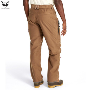 Pantalones de Pesca con Forro Polar Térmico, Color Marrón, Resistentes al Viento, Aislantes, Cálidos, para Invierno, para Actividades al Aire Libre, Pantalones de Trabajo Resistentes - Product Image 2