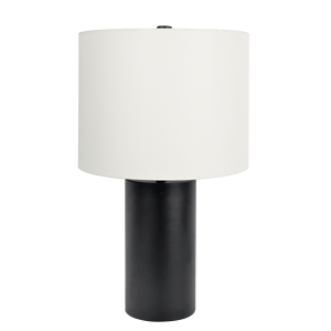 Lampada da Tavolo Aura Black Block con Interruttore On/Off - Product Image 1