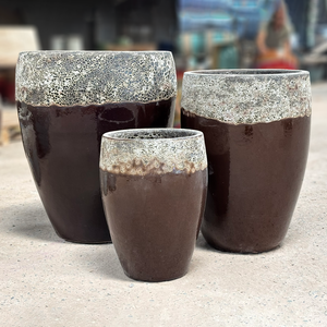 กระถางเซรามิกแอตแลนติกขนาดใหญ่แบบสั่งทำพิเศษ พร้อมเคลือบเงา มีรูระบายน้ำ เป็นมิตรกับสิ่งแวดล้อมและทนทาน เหมาะสำหรับปลูกต้นไม้นอกบ้าน - Product Image 3