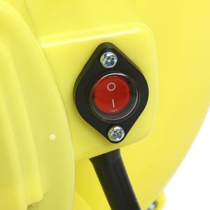 110V 120V 60Hz 4.2A 480W PE <b>Engineering</b> <b>Plastic</b> Shell Air Blower with US Plug Yellow-for Home and Office Use - Product Image 6