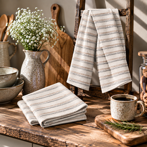 Latest Arrival Eye Catching Design Luxurious Hot Selling Premium Quality 100% Cotton <b>Kitchen</b> Tea <b>Towels</b> From India. - Product Image 1