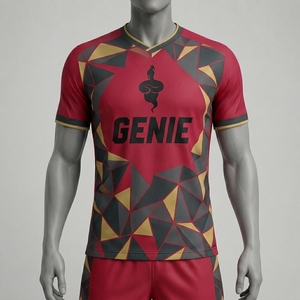 Vêtements de football, uniforme de soccer conçu avec un tissu polyester respirant pour uniforme de soccer professionnel de haute qualité - Product Image 3