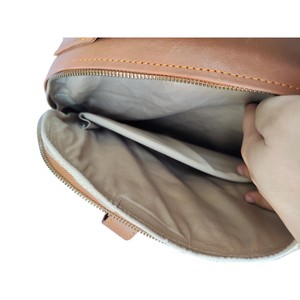Custom Logo <b>Office</b> Laptop Backpack Genuine Leather Soft Large Capacity Waterproof Anti-Theft <b>Computer</b> Handbag Men Women Portable - Product Image 6