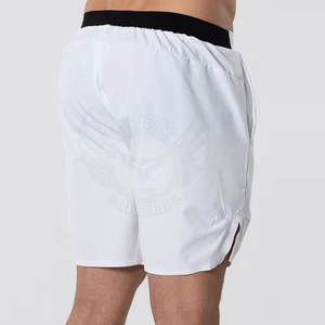 Pantalones cortos deportivos de tela suave y elástica, diseñados para entrenamiento físico, movimiento deportivo, flexibilidad y comodidad durante todo el día. - Product Image 4