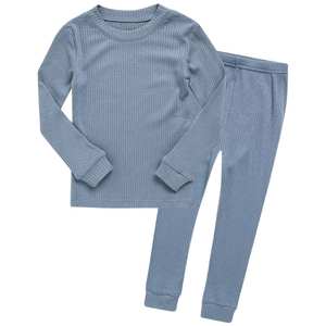 Ensemble de pyjama unisexe en coton respirant et écologique, vêtements de nuit tricotés pour enfants, qualité supérieure, fabricant, vente en gros mondiale - Product Image 6