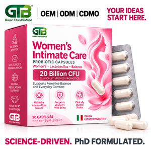 Complément Probiotique OEM pour Femmes : Santé Vaginale, Lactobacillus, Équilibre Urinaire – Formule Personnalisée Marque Privée - Product Image 2