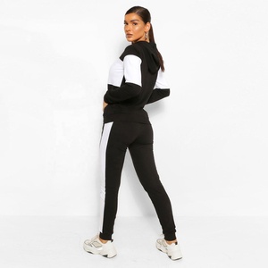 Conjuntos de chándal de invierno al por mayor para mujer: sudadera con capucha y pantalones de chándal - Product Image 4