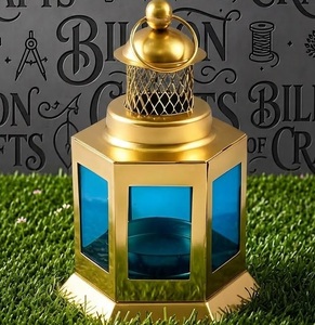 Premium Moroccan Lantern Islamic Decorative <b>Candle</b> <b>Holder</b> Ramadan Eid Home <b>Garden</b> Ornament - Product Image 1