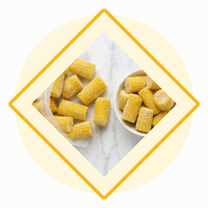 International Standard Vietnam Manufacturer Supply Factory Price Hot Sale Frozen Corn Cob Packed in Various Size Bag - Product Image 3
