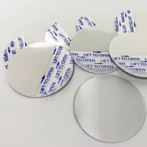Easy Peel Half Pull Tab Hard Temper Aluminum Foil Induction Seal Liners Non Spill Bottle Packaging Cut Coated Treatment - Product Image 5