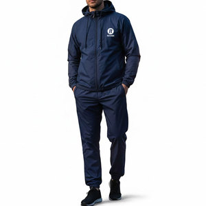 Nylon Tracksuit Summer Solid Eco-Friendly Breathable Light Fabric Daily Comfort Workout Wear - Product Image 1