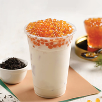 Perles de tapioca dorées Bubble Tea Ingrédients à bon prix Boule à bulles d'ambre Nourriture Boissons Desserts Lait Bob Sachet de thé