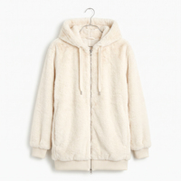Pull à capuche en fausse fourrure pour femme, chaud et luxueux, décontracté, OEM ODM, vente en gros, usine, personnalisé, haute qualité