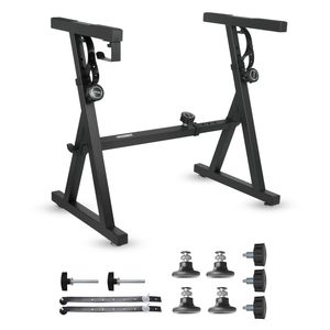 Supporto per Tastiera a 5 Livelli Stile Z, Altezza e Larghezza Regolabili, per Pianoforti da 54-88 Tasti - Product Image 1