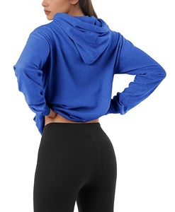 Nouveauté : Sweat à capuche uni pour femme, confortable et décontracté, coupe parfaite, service OEM, fabriqué au Bangladesh, au meilleur prix - Product Image 3