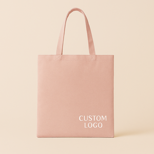 Bolsa de tela de algodón 100% personalizada con logo impreso y serigrafía de alta calidad con diseño de flores naturales para compras. - Product Image 3
