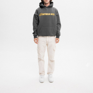 Sudadera con Capucha Unisex de Estilo Urbano, Estampado Puff, en Mezcla de Poliéster/Algodón Ecológico, Nueva Colección Otoño 2026 - Product Image 2