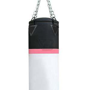 Sac de frappe lourd professionnel pour boxe et MMA, toutes tailles, plusieurs couleurs, en cuir, rempli de sable, équipement d'entraînement pour salle de sport et fitness - Product Image 5