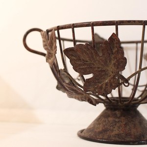 Decorative <b>Basket</b> Deluxe Quality Metal Black Color Fabulous Design Home Decor <b>Table</b> Centerpiece Fruit <b>Basket</b> at Good Price - Product Image 5