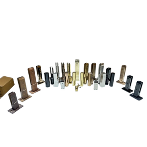 ราวแก้วทรงสี่เหลี่ยมผืนผ้าไร้กรอบพร้อมระบบหัวจุกความสูง8" - Product Image 6